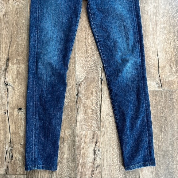 Citizen of Humanity Rocket High Rise Dark Wash Denim Skinny Jeans Size 27 - Picture 8 of 16